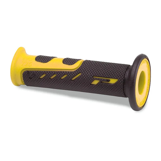 PROGRIP Road Grips 725-OE-202 - Double Density - Yellow/Black With Hole 