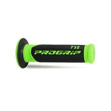 PROGRIP Scooter Grips 732-295 - Double Density - Fluo Green/Black Without Hole 