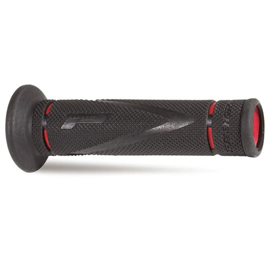 PROGRIP Road Grips 838-OERA-149 - GP Racing - Red/Black With Hole 