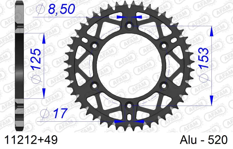 AFAM Corona AFAM 11212+49 in all. passo 520