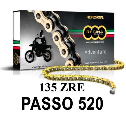 REGINA Catena 135ZRE 102 maglie passo 520 - Oro