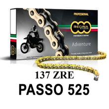 REGINA Chain 137ZRE 120 links pitch 525 - Gold 