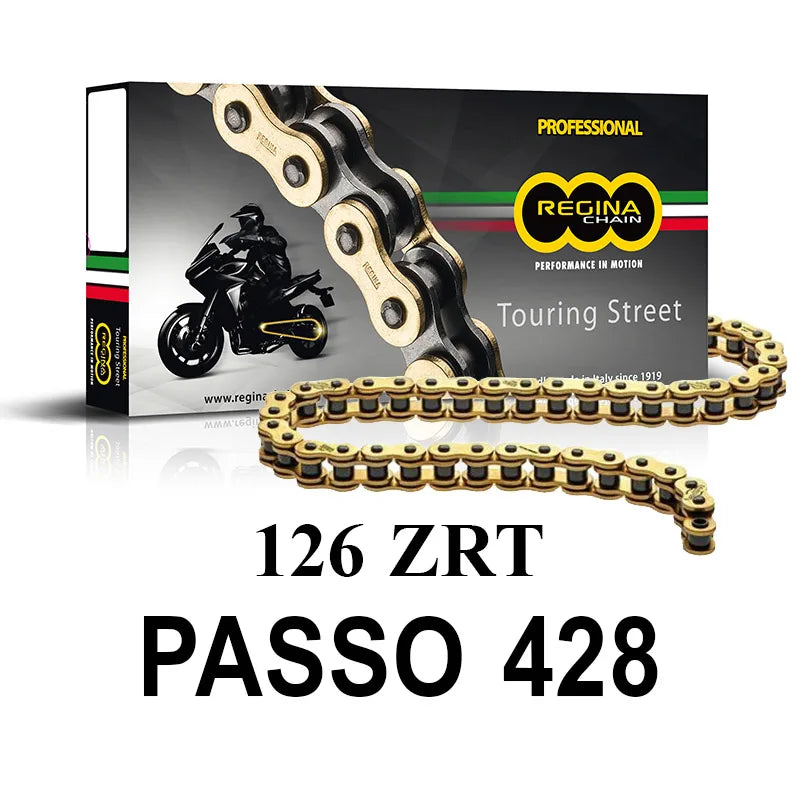 REGINA Catena 126ZRT 134 maglie passo 428 - Oro