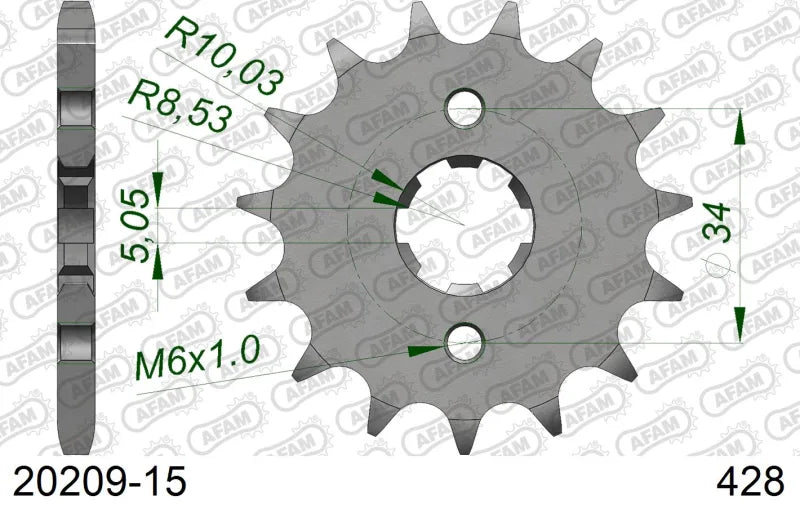 Pignone AFAM 20209-15 passo 428