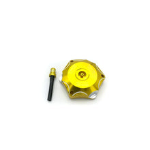 BCR Fuel Tank Cap SUZUKI RM 250 Z 07-14 - Aluminium, Yellow