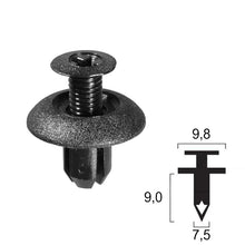 BLAST SUZUKI plastic rivet - Lower fairing