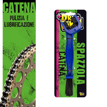 DR.BIKE CATENA - Spazzola Doppia per Pulizia Catena Moto