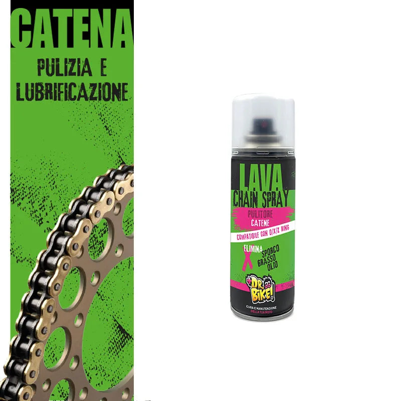 DR.BIKE CATENA - Pulitore Catena LAVA CHAIN SPRAY - 200m