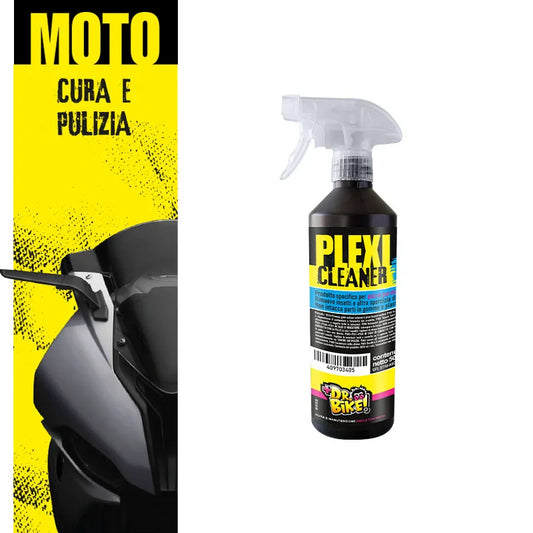 DR.BIKE MOTO - Pulitore Plexiglass e Cupolini PLEXI CLEANER - 500ml