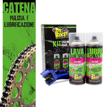 DR.BIKE CATENA - Kit manutenzione catena CHAIN CARE - 3 prodotti in 1