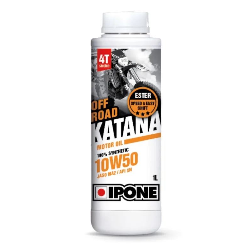 IPONE Engine Oil KATANA OFF-ROAD 10W50 Synthetic 4T (1lt) 