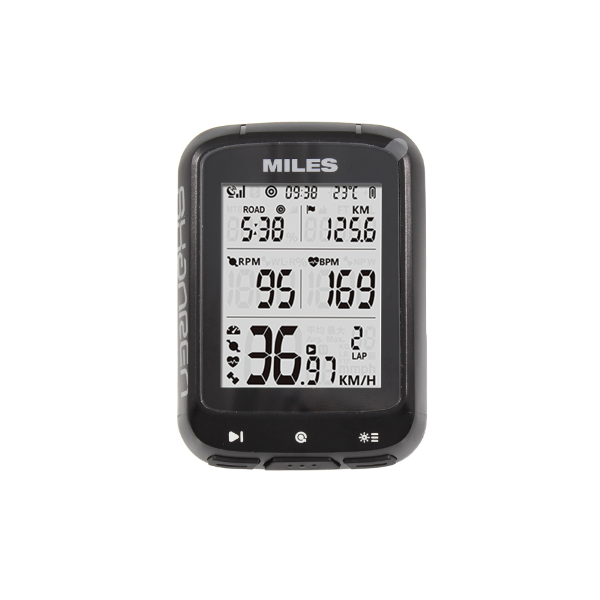 CICLOCOMPUTER MILES GPS - NERO