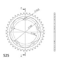 SUPERSPROX CORONA IN ACCIAIO P525 - Z43 (DIS.00039) MV AGUSTA