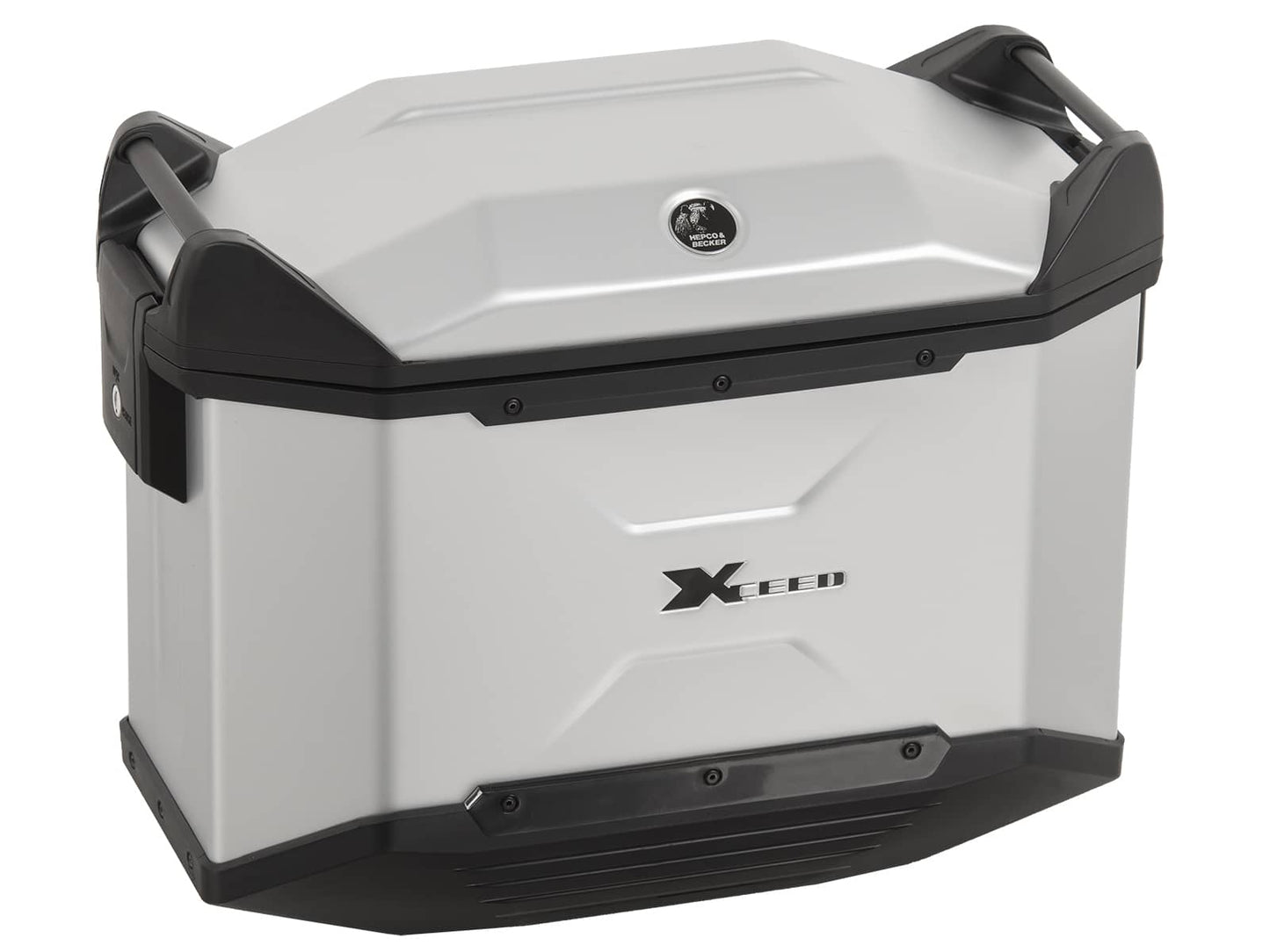 HEPCO & BECKER VALIGIA LATERALE XCEED 45 LTR. SINISTRA ARGENTO