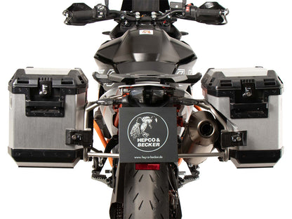 HEPCO & BECKER SET SISTEMA CUTOUT - VALIGIE EXPLORER PER KTM 890 SMT (2023-)
