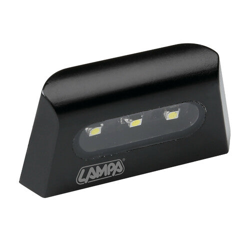 LAMPA A-ion, luce targa a 3 Led Smd, 12V