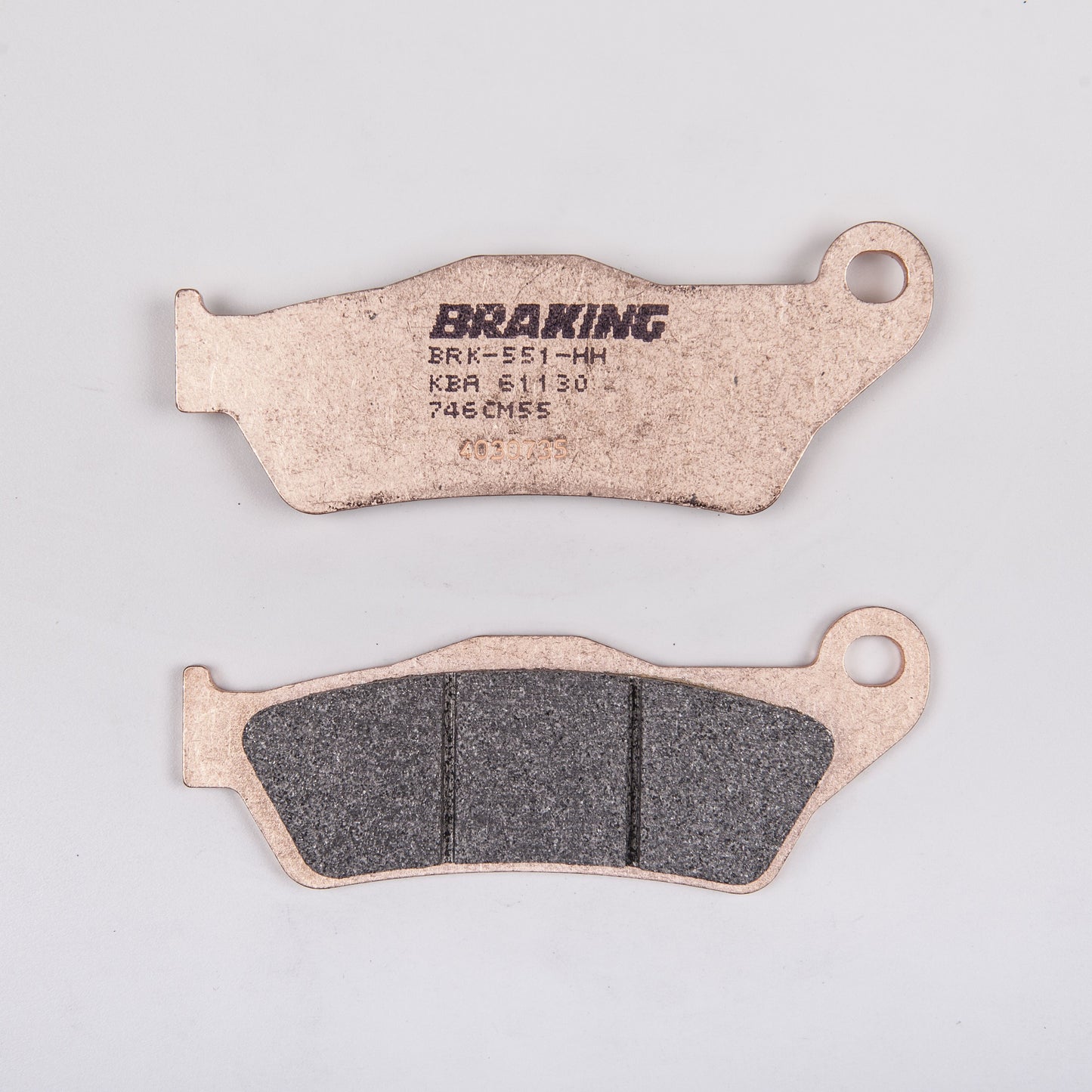 BRAKING PASTIGLIE  SINTERIZZATE 746CM55