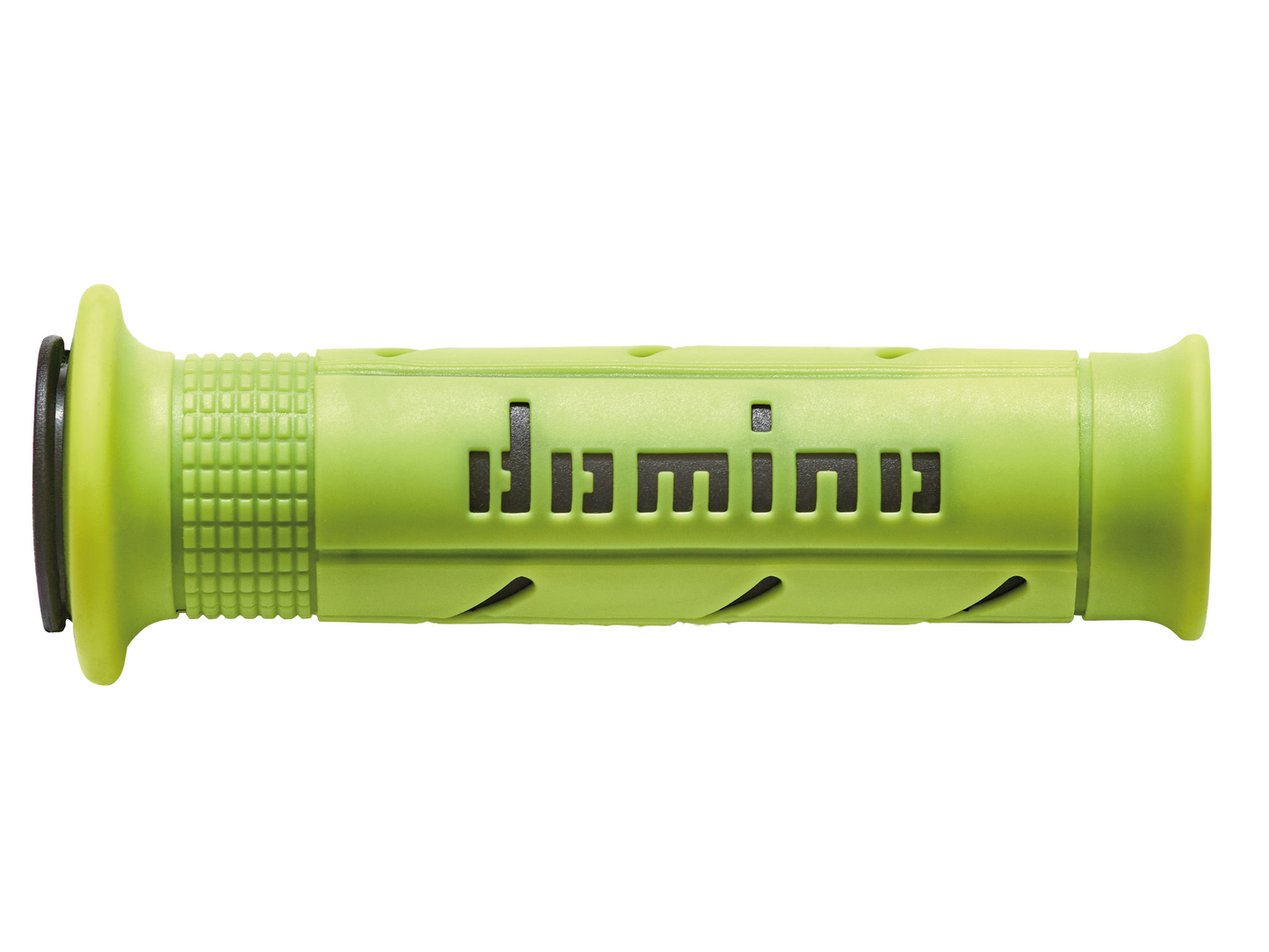 DOMINO COPPIA MANOPOLE GIALLO FLUO/NERO ROAD-RACING