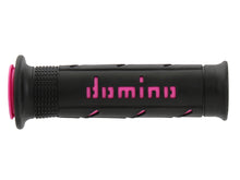 DOMINO COPPIA MANOPOLE NERO/FUCSIA ROAD-RACING