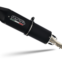 SCARICO GPR APRILIA TUONO 1100 V4 RR 2017/2020 E4 Furore Nero, Terminale di scarico racing, con raccordo, senza omologazione