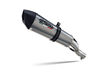 SCARICO GPR YAMAHA TRACER 9 GT 2021/2023 GP Evo4 Titanium, Scarico completo omologato,fornito con db killer estraibile,catalizzatore e collettore