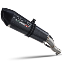 SCARICO GPR APRILIA TUONO 1100 V4 RR 2017/2020 E4 Gpe Ann. Poppy, Terminale di scarico omologato,fornito con db killer estraibile,catalizzatore e collettore