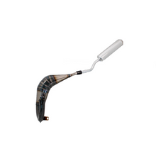 MARMITTA EVOK IRON PIPE SALDATA CON SILENZIATORE SHORTY IN ALLUMINIO E INOX PER VENT BAJA-DERAPAGE 50 23-25