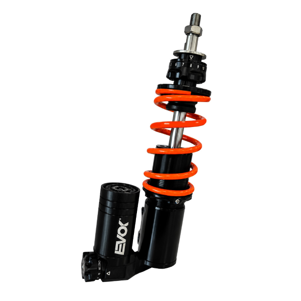 AMMORTIZZATORE ANTERIORE EVOK IRON SHOCK PER VESPA PK XL, PX, HP - ARANCIO