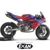 EXAN SCARICO COMPLETO CON SILENZIATORE OHVALE XGP2