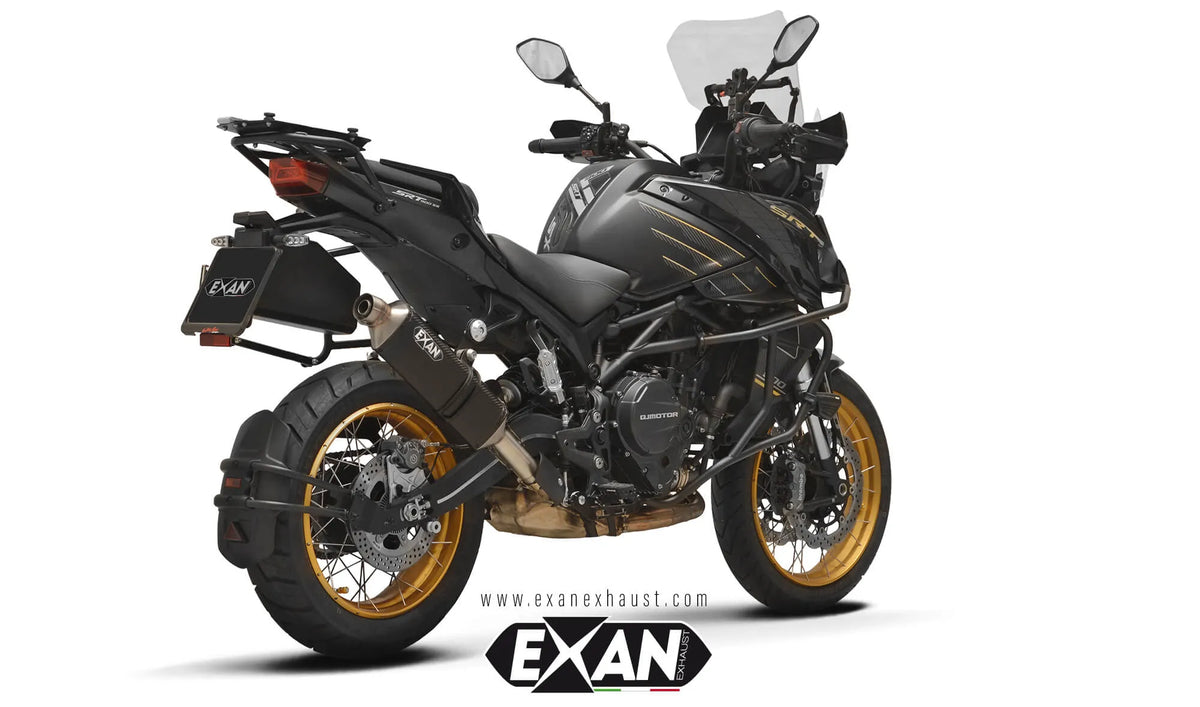 EXAN SCARICO QJ MOTOR SRT 900 SX (2025-26) – X-RALLY EURO 5+