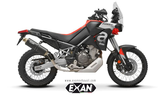 EXAN APRILIA TUAREG 660 – A2 (2022-24) – OV-RALLY SILENCER