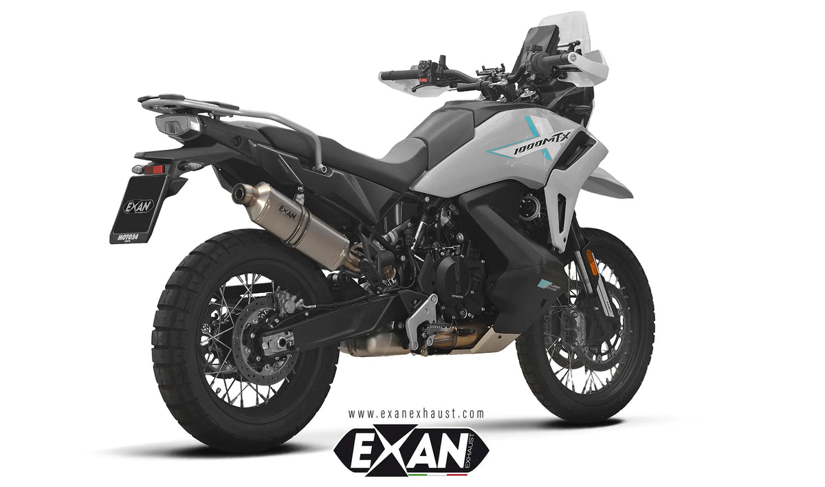 EXAN SCARICO CF MOTO 1000 MT-X (2026) X-RALLY EURO 5+