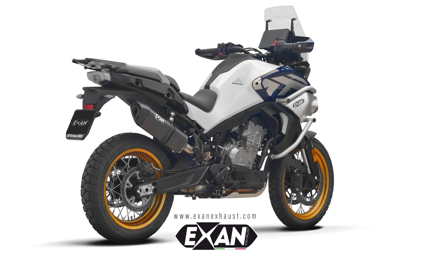 EXAN 800MT (2022-24) – SILENZIATORE X-BLACK OVALE
