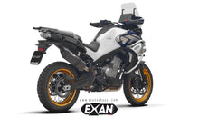 EXAN 800MT (2022-24) – SILENZIATORE X-BLACK OVALE