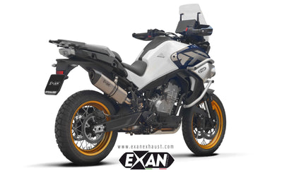 EXAN 800MT (2022-24) – SILENZIATORE X-BLACK OVALE