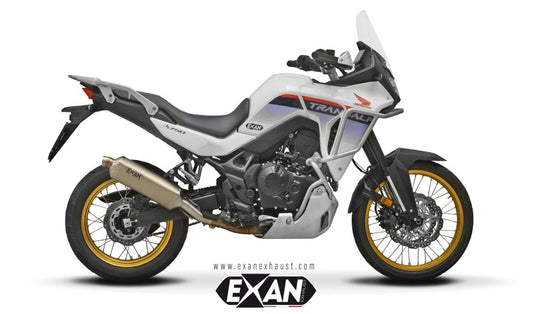 EXAN HONDA XL750 TRANSALP (2023-24) – X-RALLY SILENCER