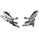 LIGHTECH Adjustable Footrests With Articulated Footrests, Straight Shifter APRILIA RSV4 / TUONO