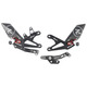LIGHTECH Adjustable Rearsets - "R" Version Triumph Daytona 675 / Street Triple 675