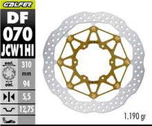 GALFER RACING WAVE FLOATECH BRAKE DISCO 310X5.5MM KASHIMA HONDA CBR RR MY21 (FRONT)