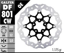 GALFER DISCO FLOTTANTE ALLUMINIO 300X5MM KTM 790 DUKE (FRONT)
