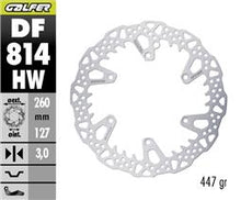 GALFER DISCO SHARK FISSO 260X3MM BETA (Front)