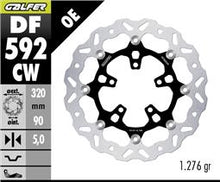 GALFER DISCO WAVE FLOATING ( C. ALU.) 320X5mm KTM ADVENTURE 390 (CAST RIM)