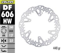 GALFER DISCO SHARK FISSO 260X3MM KTM / GAS GAS / HUSQVARNA (Front)