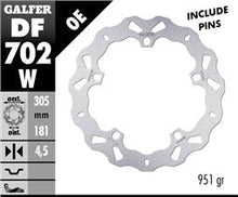 GALFER WAVE DISCO FISSO 305X4.5MM BMW K 1200 RS ANTERIORE