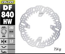GALFER DISCO SHARK FISSO 240X5MM TM Racing Enduro (Rear)