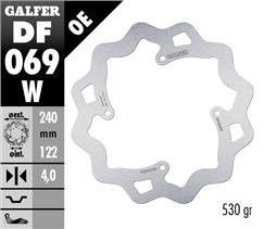 GALFER DISC WAVE FISSO 240X4MM HONDA CR/CRF (POSTERIORE)