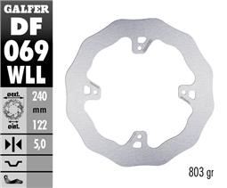 GALFER DISC WAVE FISSO SOLID 240X5MM HONDA CR/CRF (POSTERIORE)