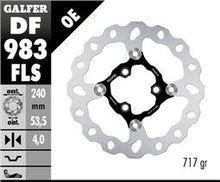 GALFER DISCO FRENO WAVE PIT BIKE 240X4MM