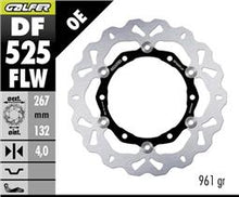 GALFER DISCO WAVE FLOTTANTE (C. STEEL) 267X4MM YAMAHA T-MAX 500 (08)