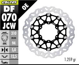 GALFER DISCO WAVE FLOATECH (C.ALU) 310x5mm (FRONT) HONDA CBR600 RR MY21